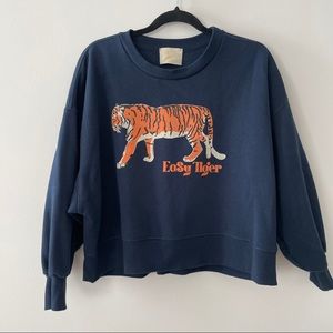 Judith March Easy Tiger Sweatshirt - Size Small